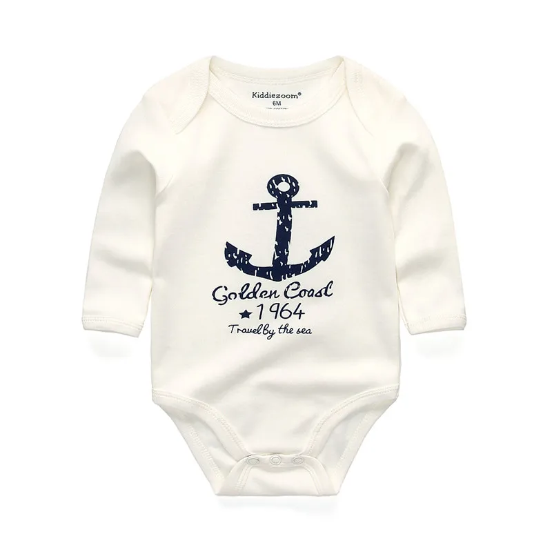 Baby boy romper 2018 newborn baby clothing cotton long sleeves body suits O-neck cartoon dog infant clothes |