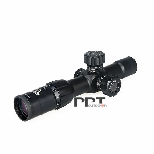 Canis Latrans 1 4x24 IRF прицел горит красный или зеленый Mil dot для спорта на открытом