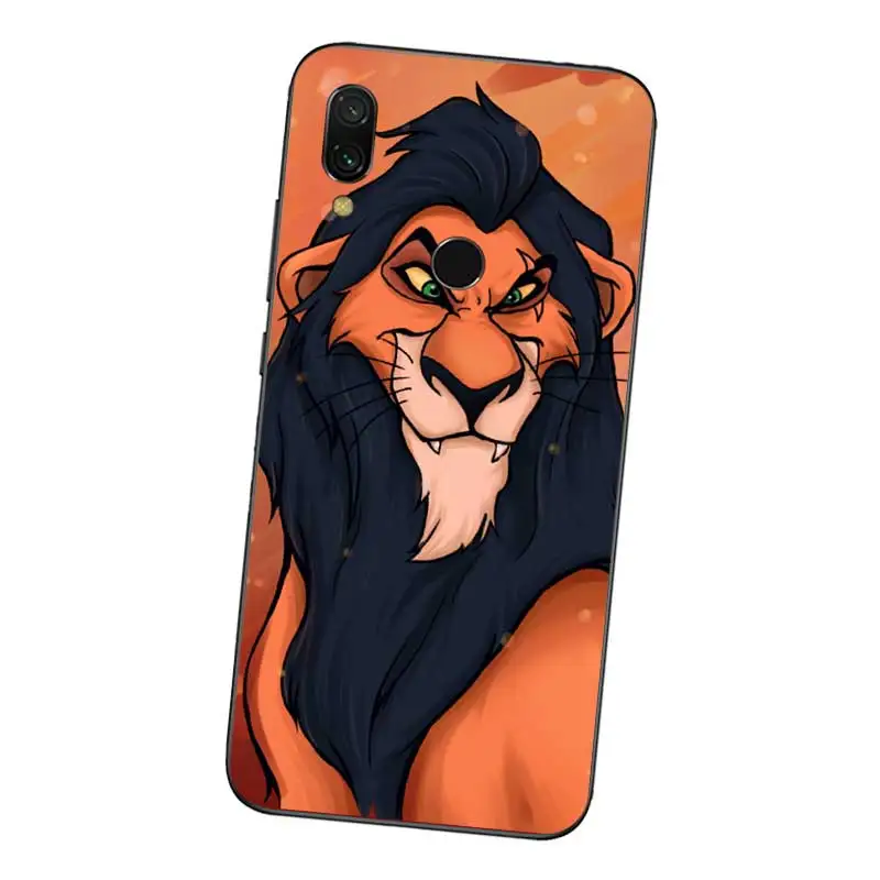 N389 Simba Прохладный Мягкий ТПУ силиконовый чехол для Xiaomi Redmi Note 3 4 4X5 5A 6 7 Pro