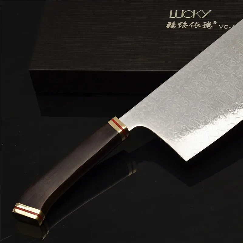 7 2 дюймов нож для резки мясника кухонный японский Дамаск VG10 сталь Китайский шеф