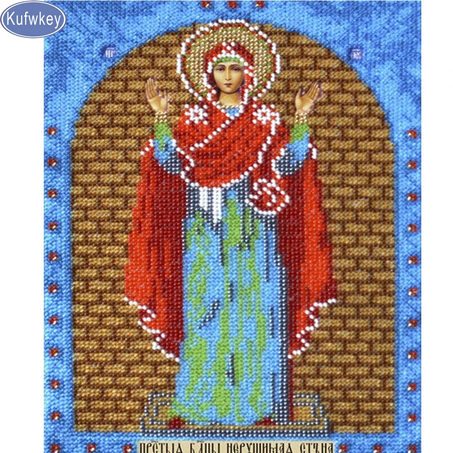 5d DIY алмазная живопись Дева Мария ремесла религия Ангел инкрустированная