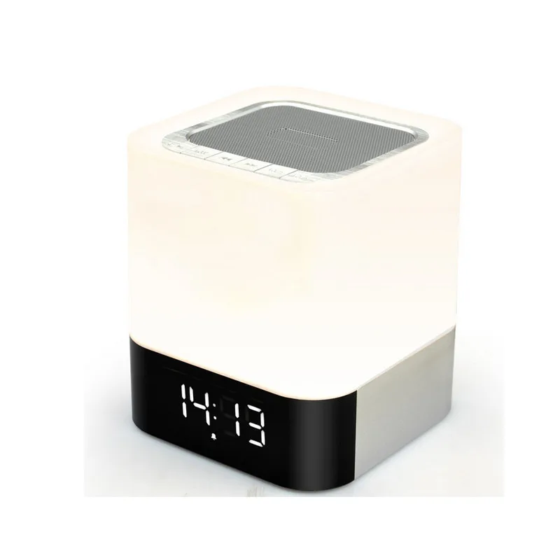 Интеллектуальная Лампа Беспроводная Связь Bluetooth Спикер СВЕТОДИОДНЫЕ Night Light