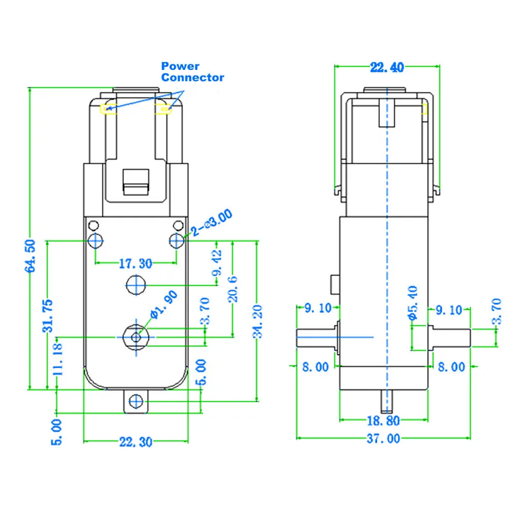 TT Мотор умный автомобиль робот мотор редуктор и колесо для Arduino DIY Kit