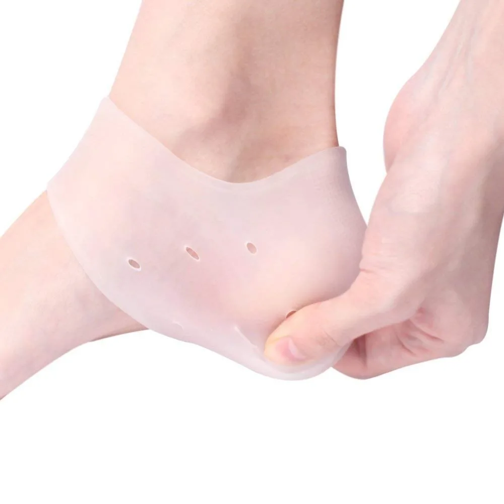 Dighealth силиконовые Увлажняющие гелевые носки для пятки трещина защита и уход за