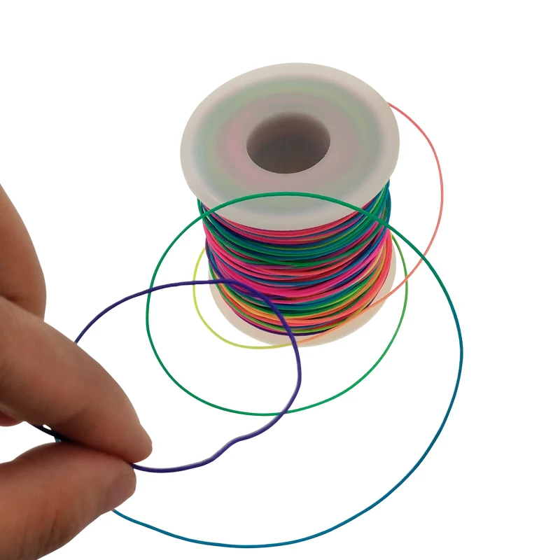 Паракорд YOUGLE, 1,2 мм, тонкий трос, 1 Подставка, парашютный шнур, палатка, веревка, набор для выживания, оптовая продажа, леска 328FT 100M