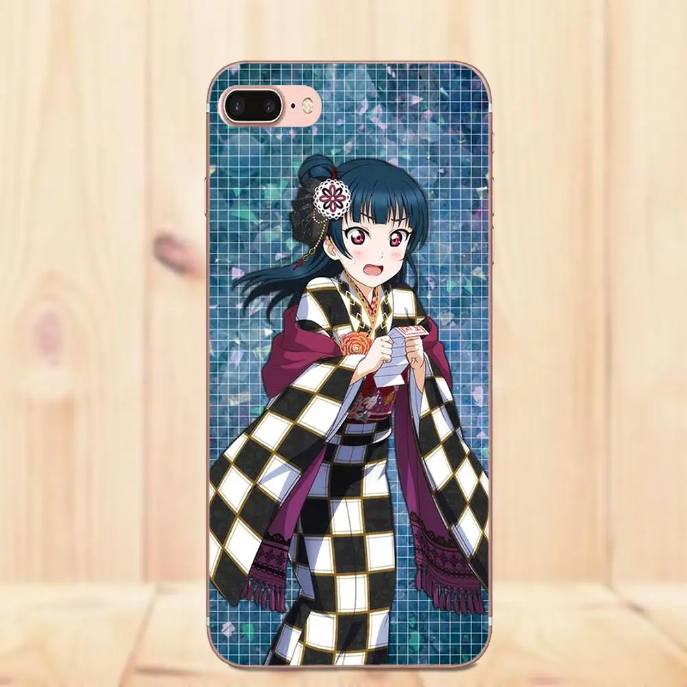 Yoshiko Tsushima Soft TPU Pattern Phone For HTC Desire 530 626 628 630 816 820 One A9 M7 M8 M9 M10 E9 Plus U11 Moto G G2 G3 | Мобильные