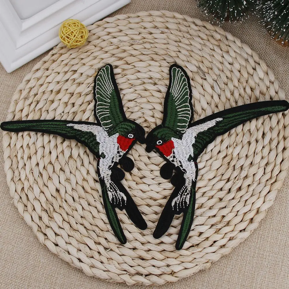 2 шт. Кружевная аппликация с вышивкой птицы|Вышивка| |