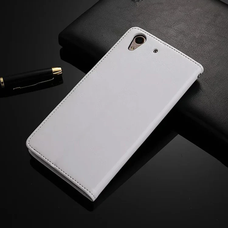 Роскошные Чехлы из искусственной кожи для Huawei Y6II Holly 3 Магнитный кошелек