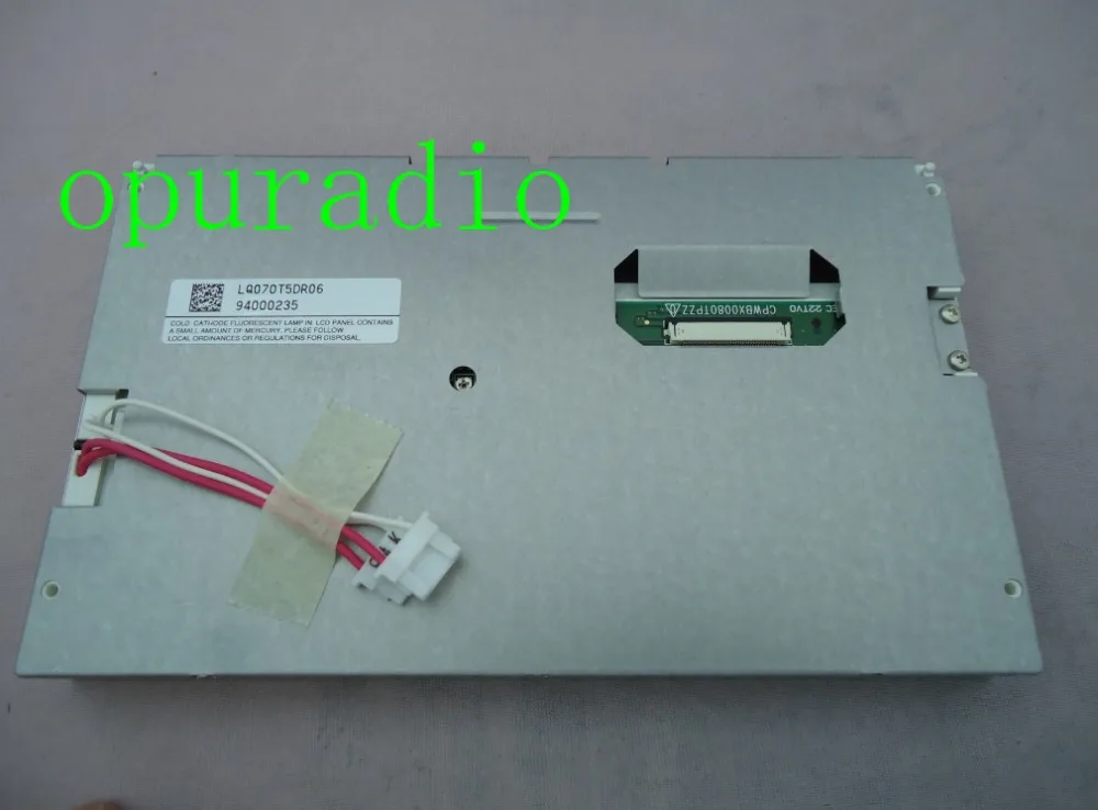 ЖК модуль SHAPP LQ070T5DR06 для автомобильной DVD аудиосистемы экран 7 дюймов|lcd screen for car|lcd