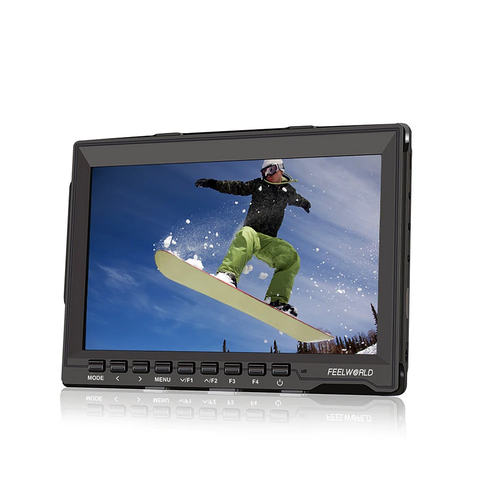 FW-74K 7 Inch HD IPS 1280x800 Field LCD DSLR Camera Car Monitor pc HDMI ++ Charger for Panasonic GH4 SONY A7S FS7 4K UHD | Электроника