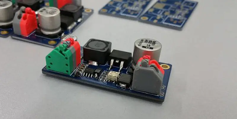 DC 12V 24V до 170V 85 235V boost Высокое напряжение NIXIE Magic Eye модуль питания светящиеся часы IN12