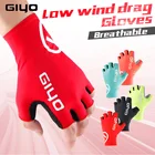GIYO противоскользящие гелевые подушечки, планшетоны, короткие полупальцевые велосипедные перчатки, дышащие мужские велосипедные перчатки для спорта на открытом воздухе