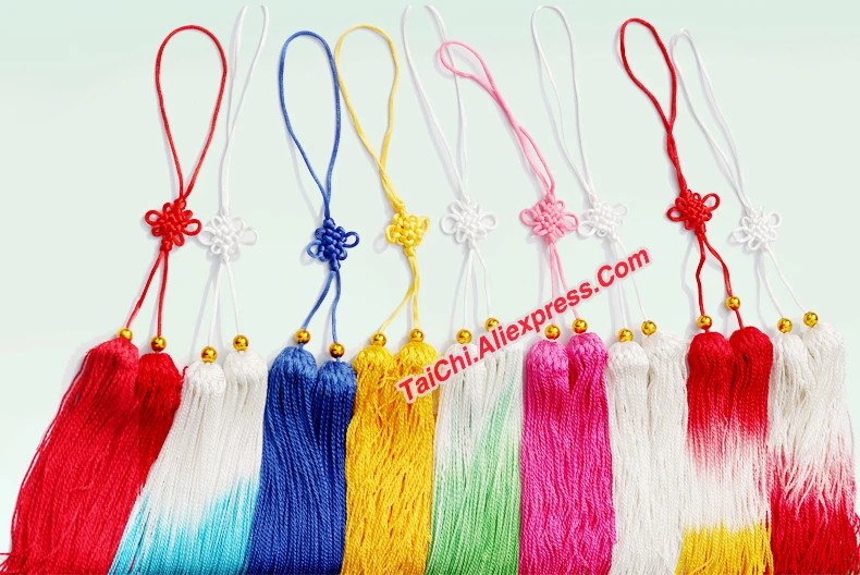 Tai Chi Sword Tassel ear подвесная лента, Китайская традиционная Tai Chi Kung Fu Wush sword tassel