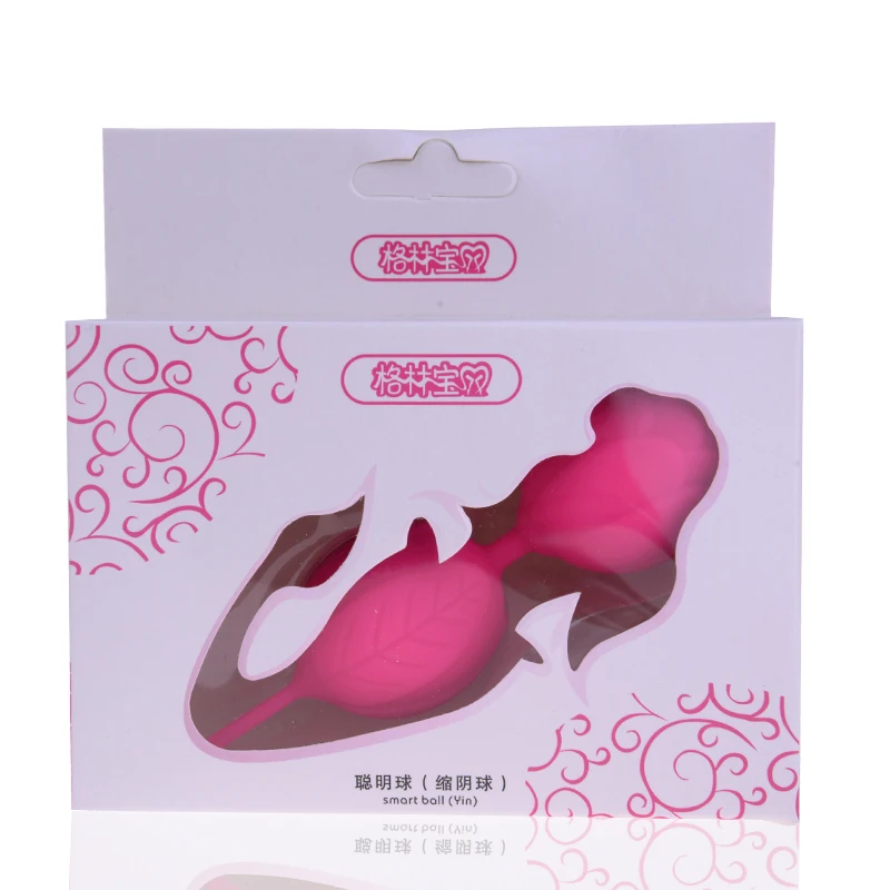 Черный волк 100% силиконовые шарики умный шар любви для вагинальных плотных