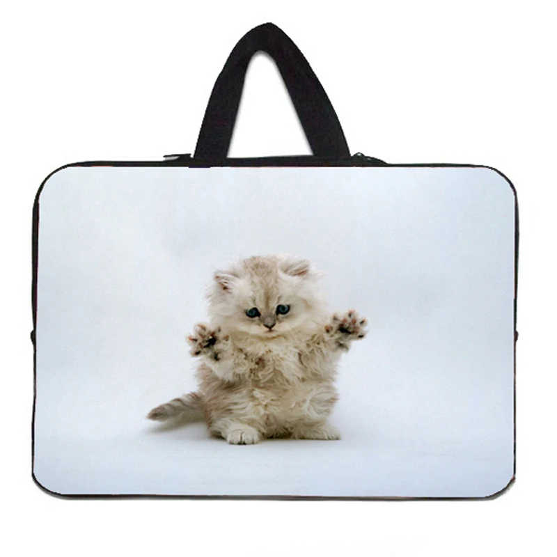 

Xmas Cat 10" 10.1" 9.6" Tablet Sleeve Bag Carry Case Cover Pouch Protector For Ipad Air 9.7" 1 2 2nd 3 3rd 4 4th Air 5 Huawei PC