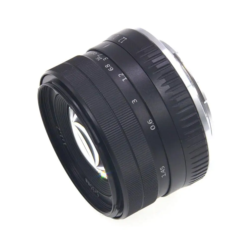 Объектив с большой диафрагмой Prime APS-C для Sony E Mount беззеркальных камер A7III A9 NEX 3 3N 5 5T