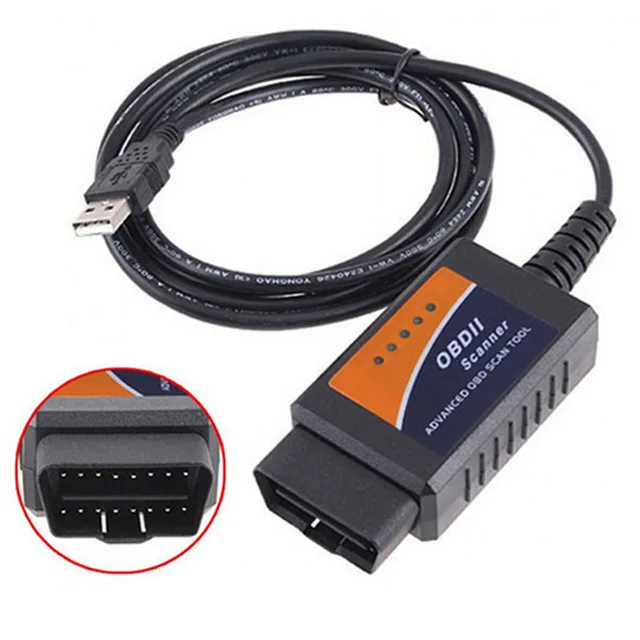 ELM327 USB 1 5 диагностический сканер 3 года гарантии OBD/OBDII ELM 327 Автомобильный