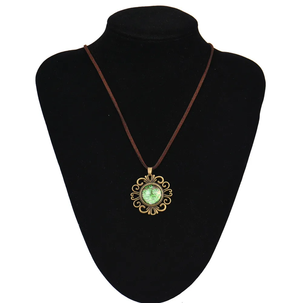 Fashion Art Handmade Lace Dried Flower Necklace Jewelry F625 | Украшения и аксессуары
