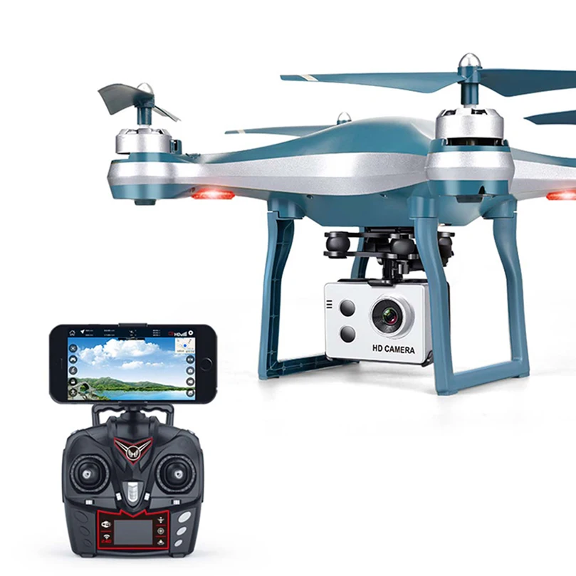 Дрон JMT K10 GPS Wi Fi FPV с регулируемой камерой 1080P /720p время полета 25