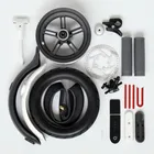 Аксессуары для электроскутера, крыло, подставка, колокольчик, отражатель, наклейка, тормозной диск, дисплей, панель, оболочка для скутера Xiaomi M365