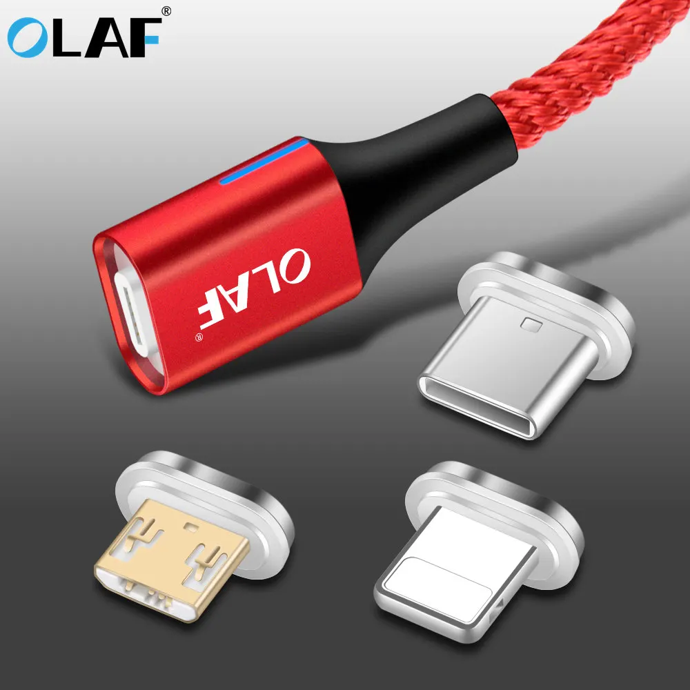 Олаф Магнитный кабель Micro USB кабель магнит Зарядное устройство для передачи данных и зарядки Кабели Micro-USB для Xiaomi Android мобильных телефонов USB провод шнур
