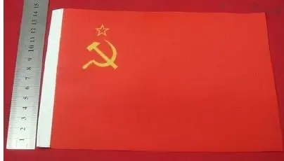 Советский флаг СССР Национальный баннер 21*14 см Z413 SLS|flag soviet|ussr flagflag banner |