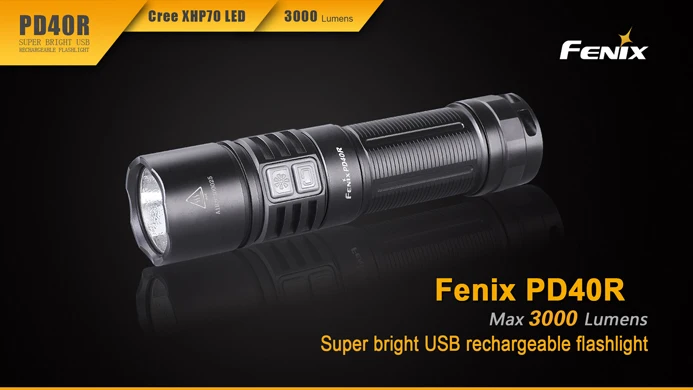 Fenix PD40R Cree XHP 70 светодиодный Taschenlampe 3000 люмен наружный светильник|fashlight| |