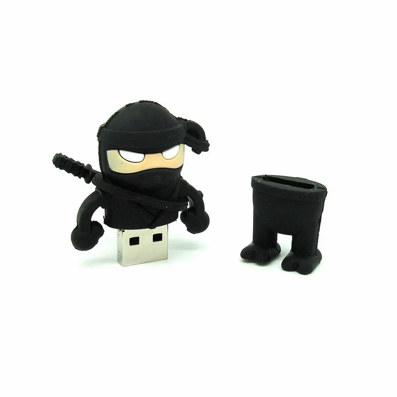 Usb флеш-накопитель Cartoon Ninja флешка с реальной емкостью 32 ГБ 4 8 16 карта памяти usb
