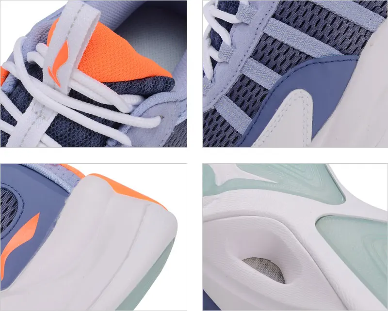 Li-Ning/Мужская обувь для тренировок с усиленной подушкой; светильник; удобная дышащая спортивная обувь с подкладкой; кроссовки; AFJP021 YXX063