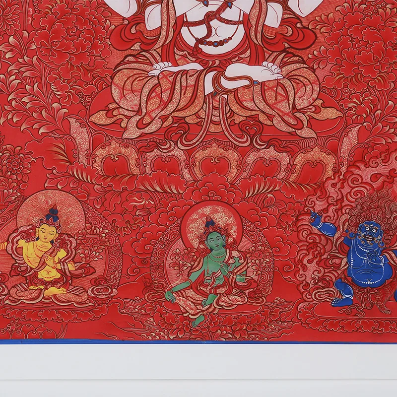 Thangka в этническом стиле, декоративная живопись, гостиная, настенные украшения, живопись, особенности тибетской культуры, картины