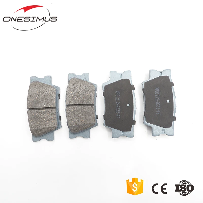 Комплект задних тормозных колодок XPD1212 OEM 04466-33160 для T- 1AZ-FE 2AD-FTV 2AZ-FE 3ZR-FAE 2ZR-FXE RAV 4 III/