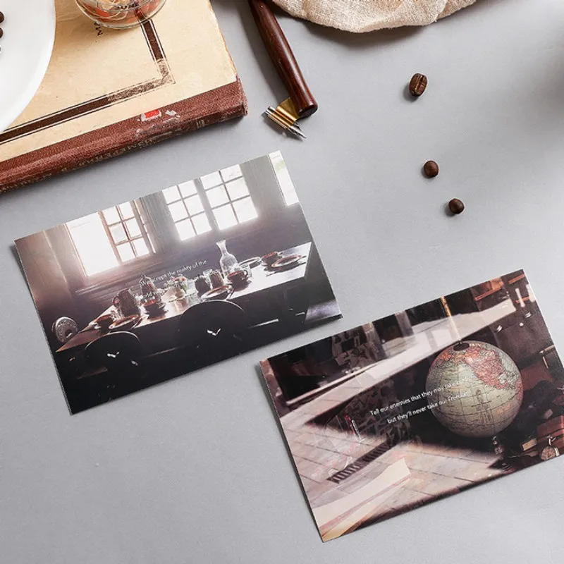 30 шт./лот фотография из фильма жизнь Открытка Мультфильм поздравительная