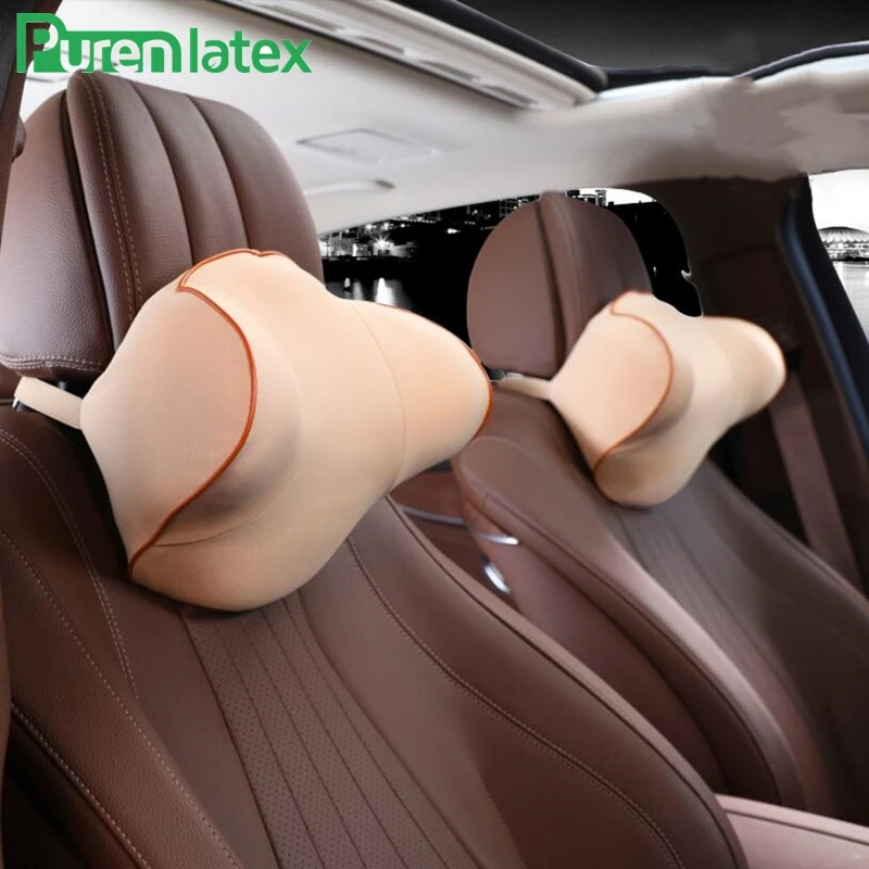 Подушка Purenlatex 3D для головы из пены с эффектом памяти подголовник шея плечи