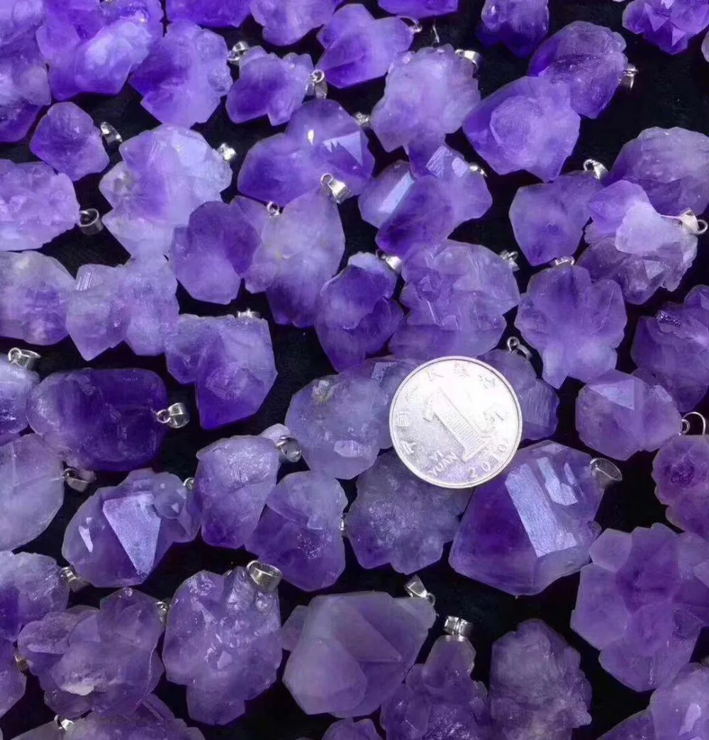 Бесплатная доставка 1 шт. Натуральный Необработанный аметист кварц драгоценный