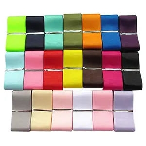 U PICK (5 ярдовЛот) 25 декоративных лент Grosgrain ручной работы DIY головные уборы аксессуары свадебный подарок обертка