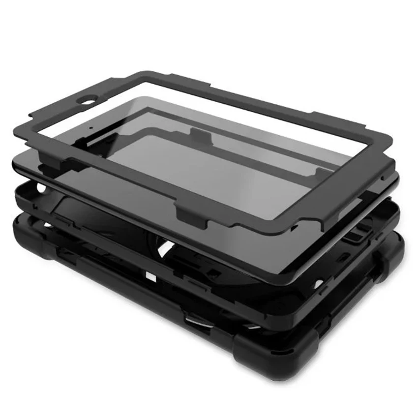 Kindle Fire 7 2015 силиконовый сверхпрочный чехол для Amazon kindle fire планшет задняя крышка 360