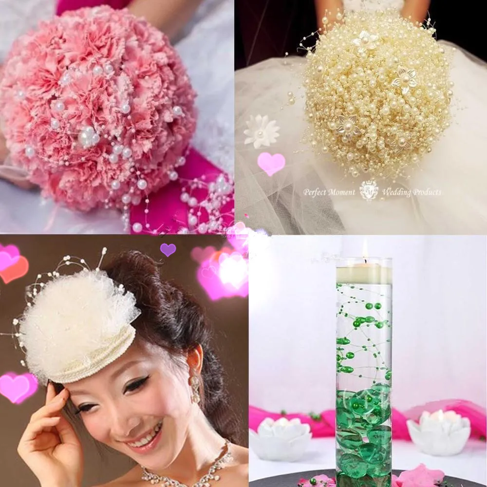 60 метров/рулон искусственные бусины из жемчуга|Украшения своими руками для