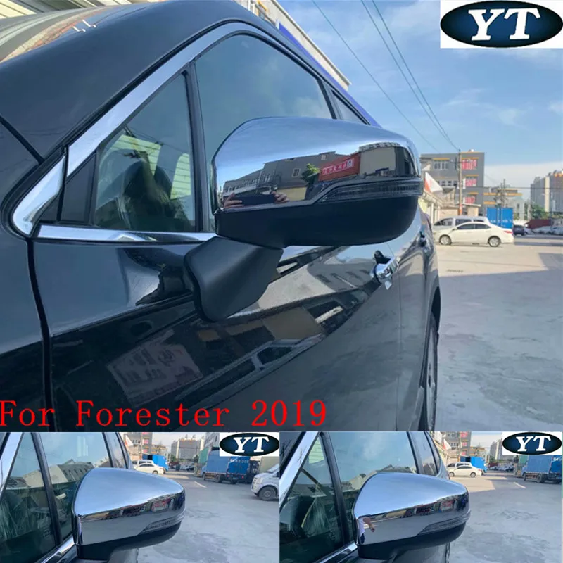Автомобильные аксессуары для Subaru forester 2019 abs chrome автомобильные 2 шт.|Зеркала и