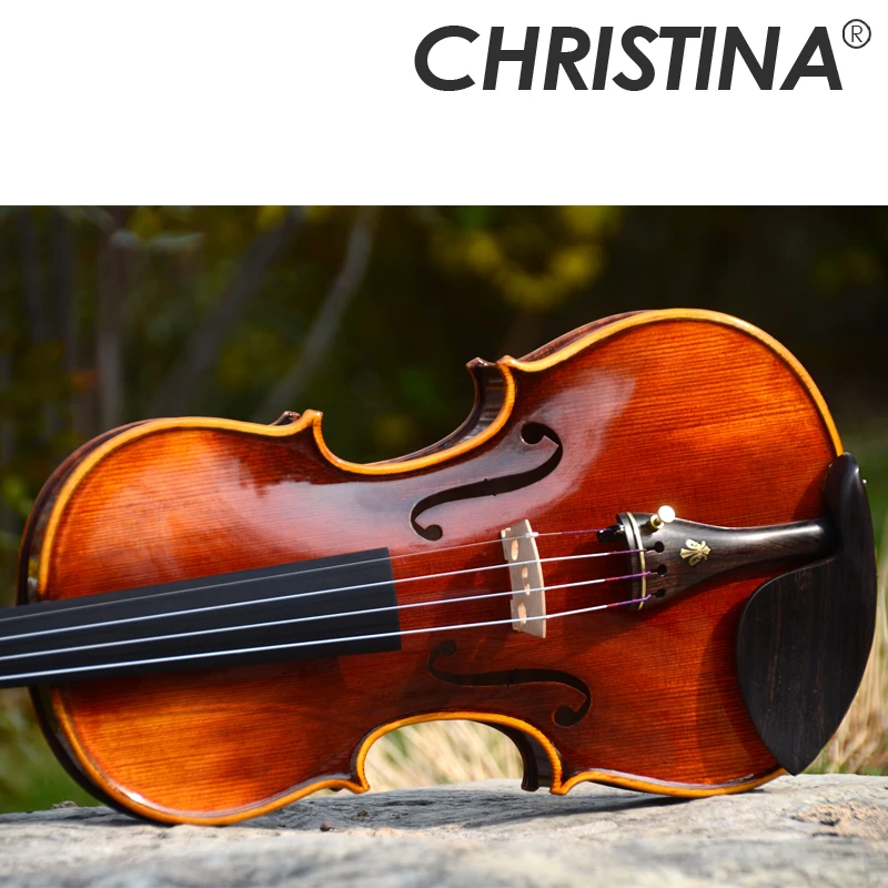 Итальянская скрипка Christina V06C профессиональная высококачественная 3/4 4/4