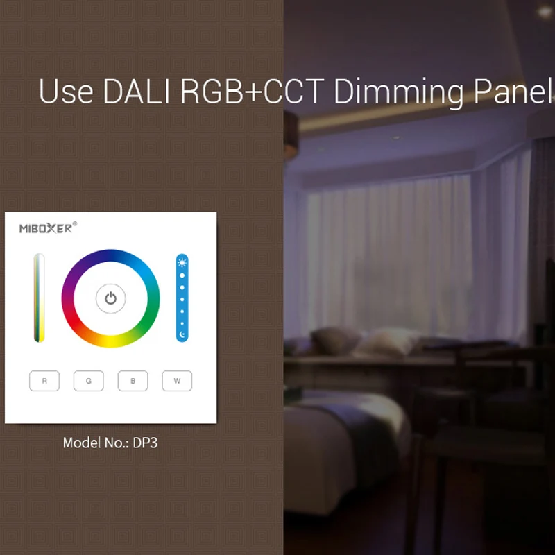 Miboxer DL DOW25 DALI с регулируемой яркостью 25 Вт RGB + CCT светодиодный светильник