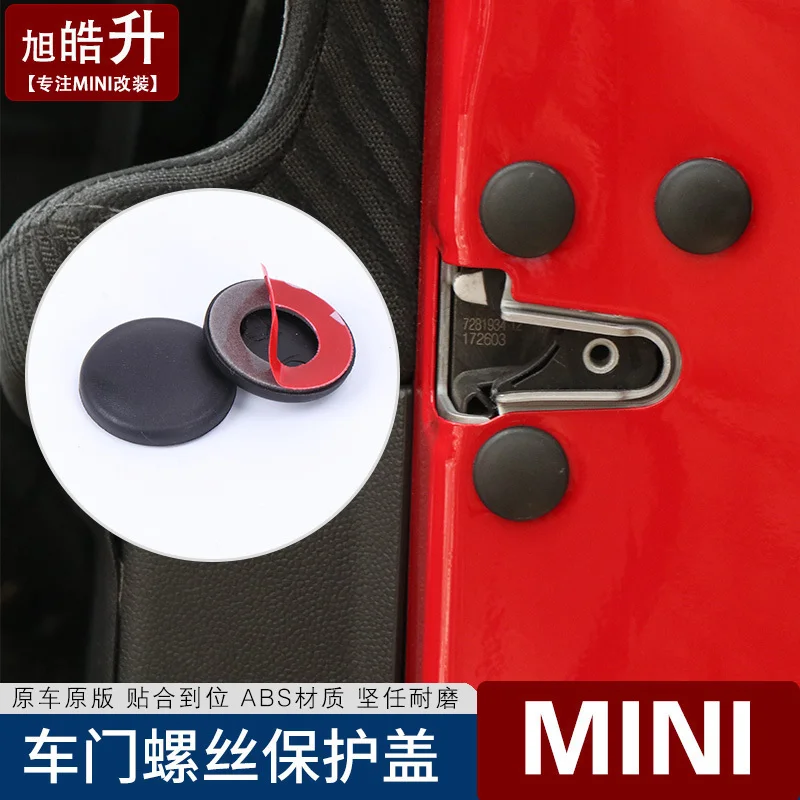1pcs ABS Car door handle sticker Anti-rust Door screw cover car stickers styling for BMW mini cooper clubman countryman | Автомобили и