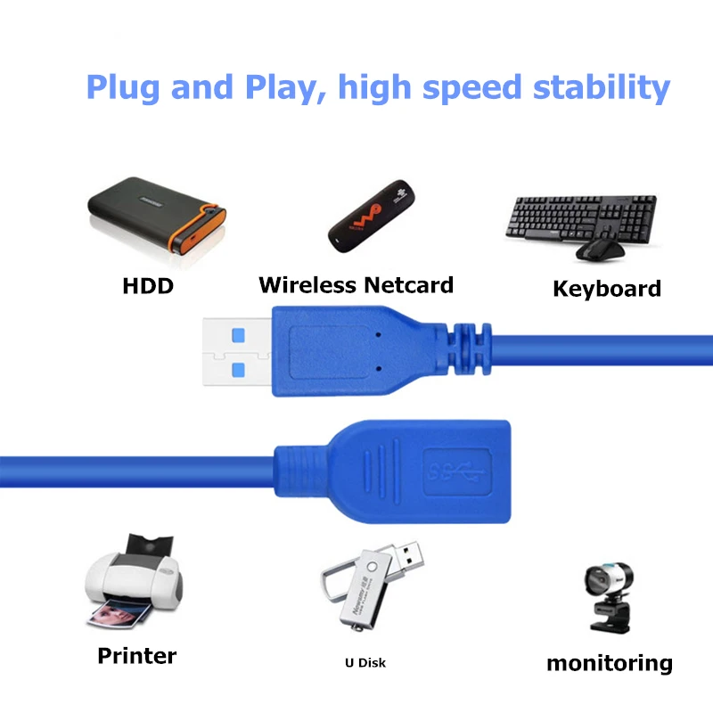 Trumsoon USB3.0 расширение мужчин и женщин кабель USB синхронизации данных Extender