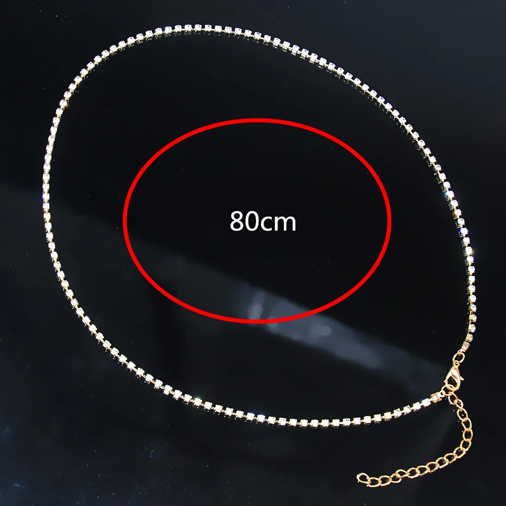 Золотая кристальная Сексуальная Женская цепочка на талию живота ювелирные