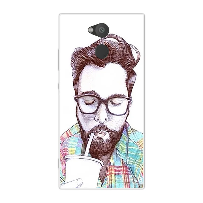 Прозрачный ТПУ для Sony Xperia XA2 чехол задней панели телефона 5 2 дюйма мягкий тонкий