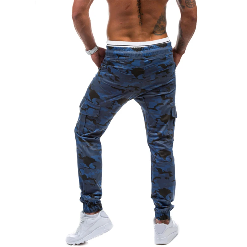 1 шт.. мужские s Jogger осенние карандашный гаремный брюки Камуфлированные штаны