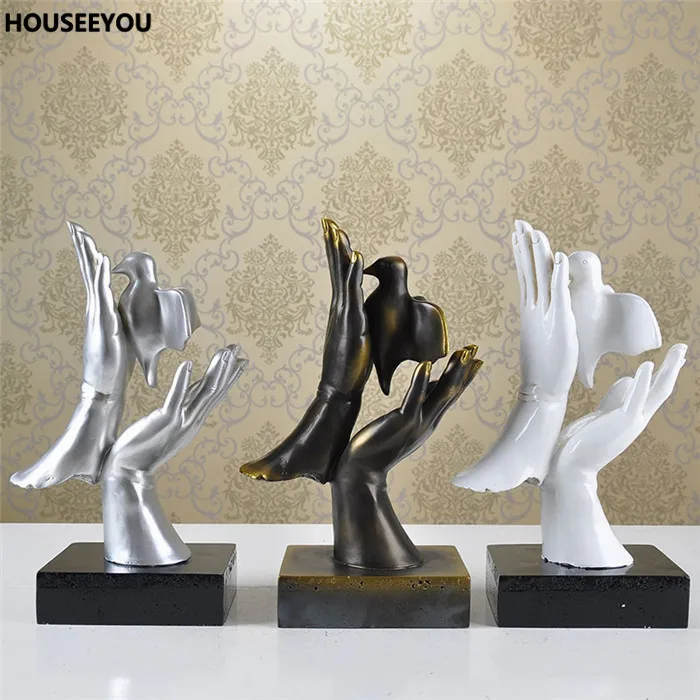 Креативные абстрактные фигурки Миниатюрные аксессуары статуя скульптура