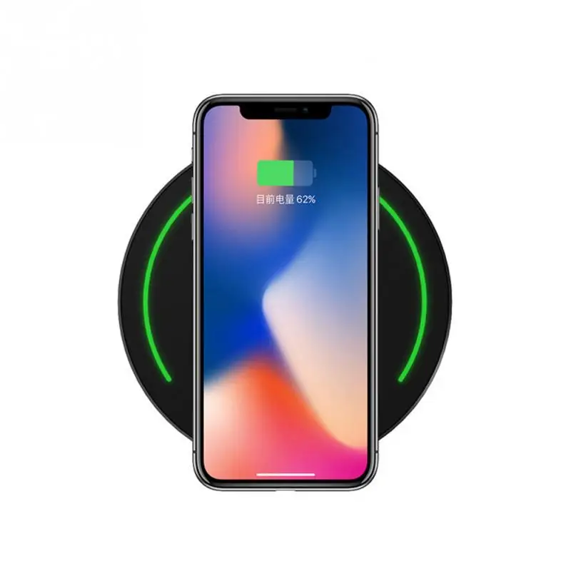 Зарядное устройство для телефона 10 Вт высокой мощности Ультратонкий QI Quick Charge