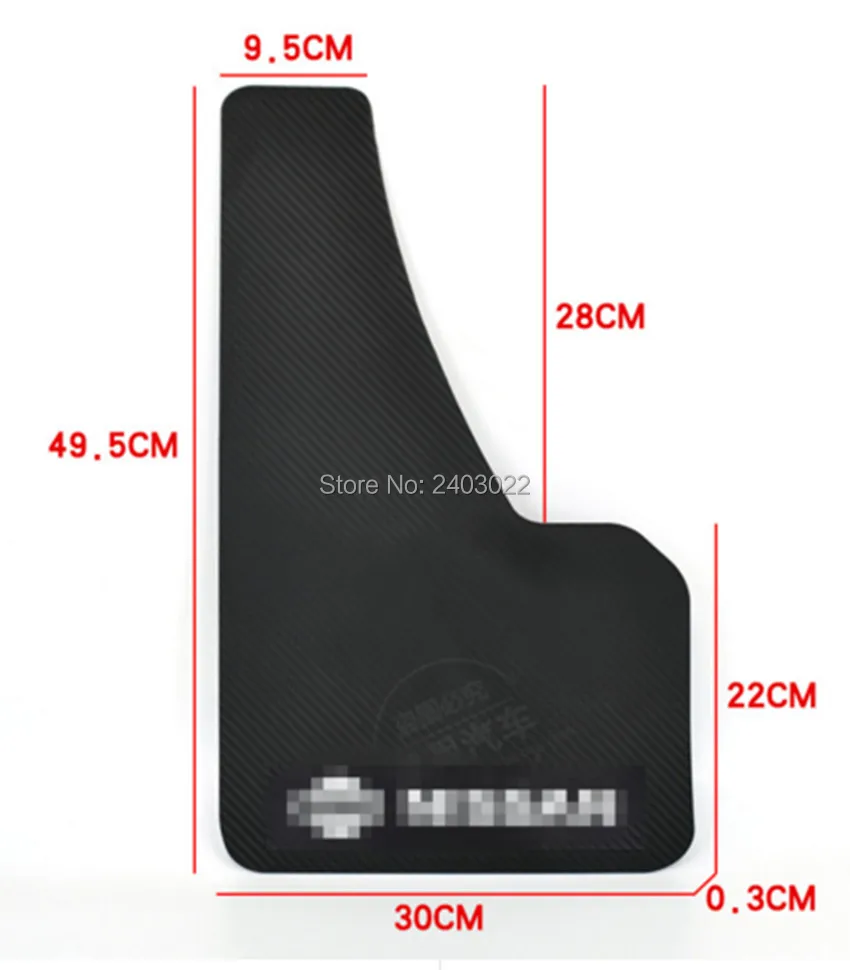 2 шт. универсальные брызговики для внедорожников автомобилей пикап углеродное