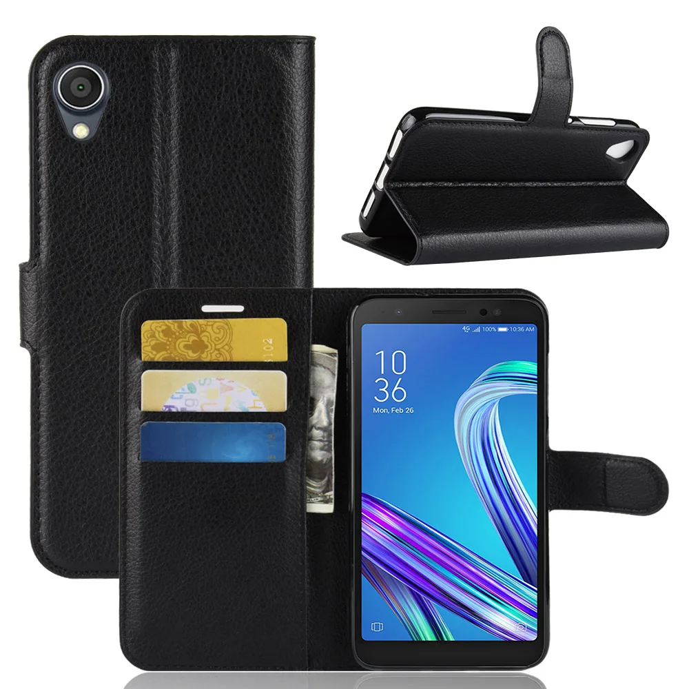 Чехол для телефона ASUS ZenFone V Live V500KL откидная кожаная задняя крышка чехол L1 ZA500KL Coque