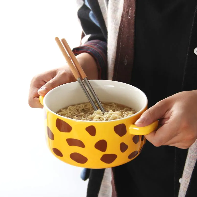 Милый мультяшный Ланч-бокс в Корейском стиле с животными из мультфильмов